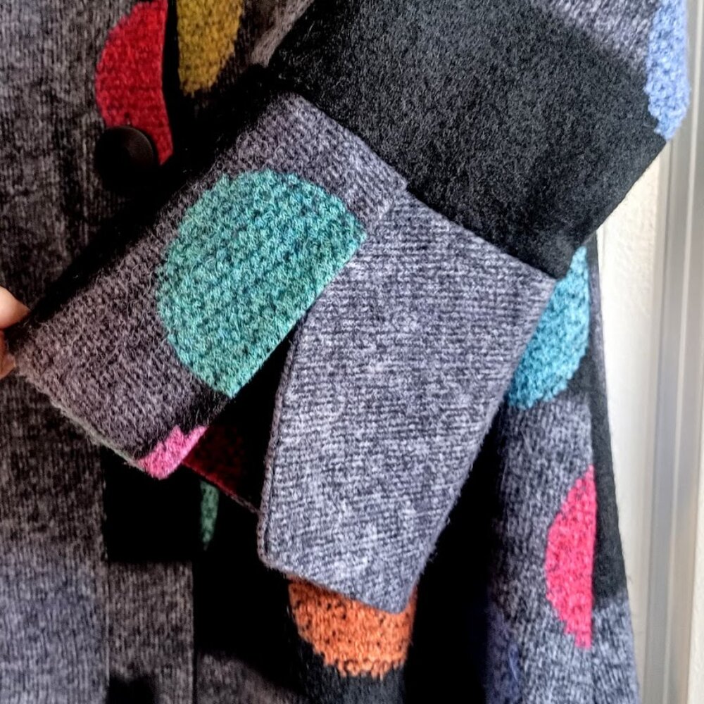 Damee Multicolor Dot Print Jacket - image 4